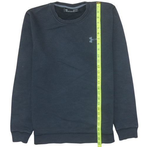 Mens UK Size M Under armour Black Pullover Sweatshirt