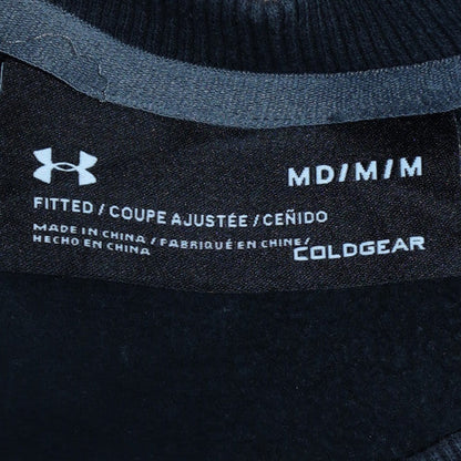 Mens UK Size M Under armour Black Pullover Sweatshirt