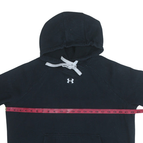 Mens UK Size L Under armour Black Pullover Hoodie