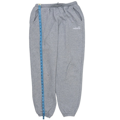 Adidas Womens Grey Sweatpants Size 12 Jogger Style Drawstring Waist