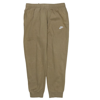 Mens UK Size L Nike Regular Fit Sweatpants Brown Trousers