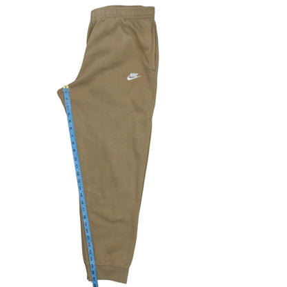 Mens UK Size L Nike Regular Fit Sweatpants Brown Trousers