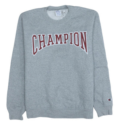 Mens UK Size M Champion Grey Pullover Sweatshirt