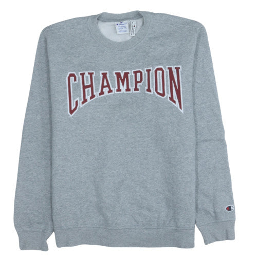 Mens UK Size M Champion Grey Pullover Sweatshirt