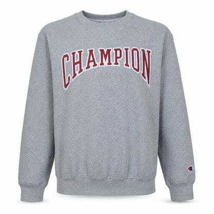 Mens UK Size M Champion Grey Pullover Sweatshirt