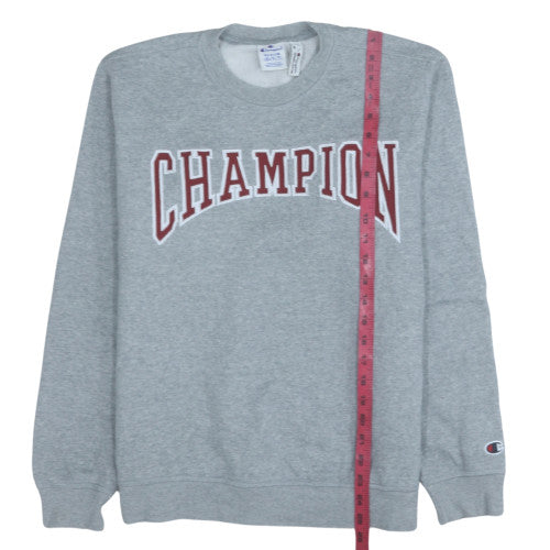 Mens UK Size M Champion Grey Pullover Sweatshirt