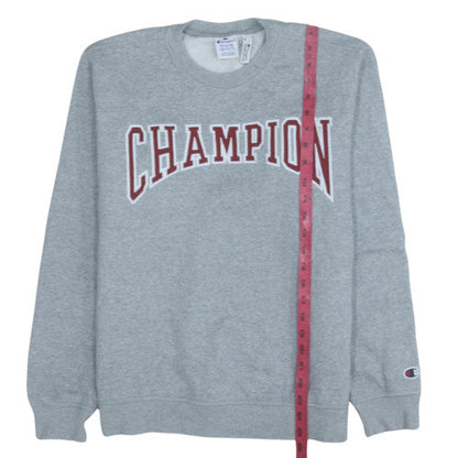 Mens UK Size M Champion Grey Pullover Sweatshirt