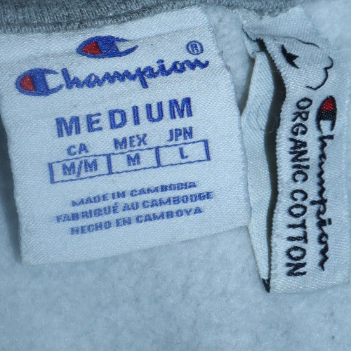 Mens UK Size M Champion Grey Pullover Sweatshirt