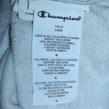 Mens UK Size M Champion Grey Pullover Sweatshirt