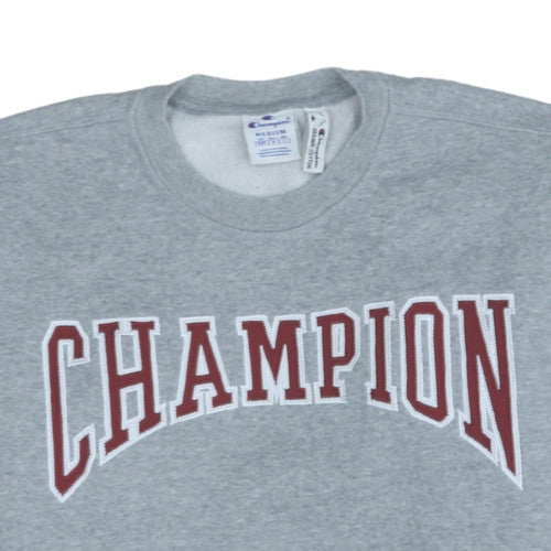 Mens UK Size M Champion Grey Pullover Sweatshirt