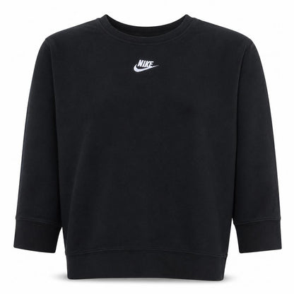 Womens UK Size L Nike Black Pullover Sweatshirt