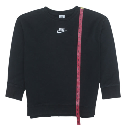 Womens UK Size L Nike Black Pullover Sweatshirt