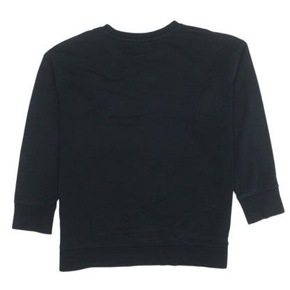 Womens UK Size L Nike Black Pullover Sweatshirt