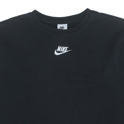 Womens UK Size L Nike Black Pullover Sweatshirt