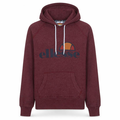 Mens UK Size XS ellesse Red Pullover Hoodie