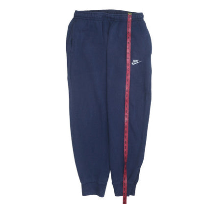 Nike Men's Blue Fleece Sweatpants Medium Regular Fit