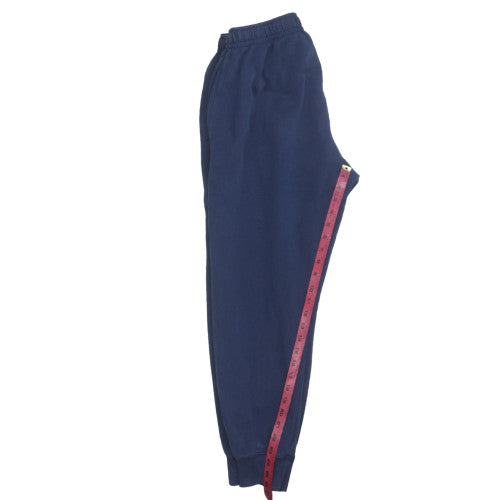 Nike Men's Blue Fleece Sweatpants Medium Regular Fit