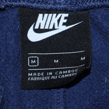 Nike Men's Blue Fleece Sweatpants Medium Regular Fit
