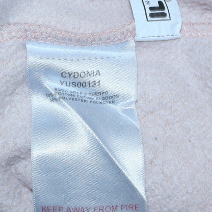 Womens UK Size S FILA Beige Pullover Sweatshirt
