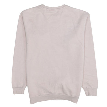 Womens UK Size S FILA Beige Pullover Sweatshirt