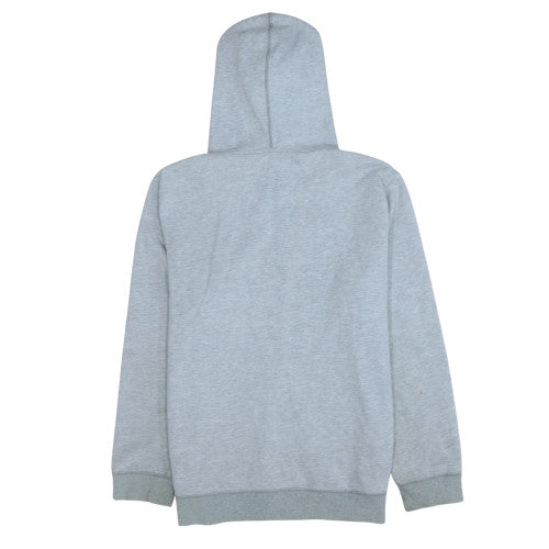 Mens UK Size XL Converse Grey Full Zip Hoodie