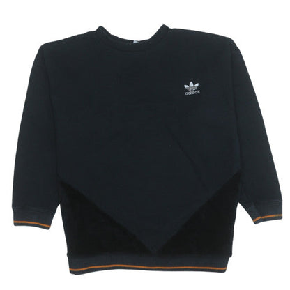 Womens UK Size 14 adidas Black Pullover Sweatshirt