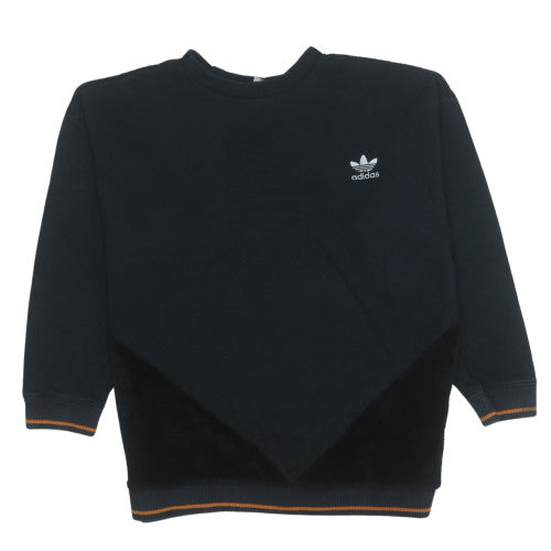 Womens UK Size 14 adidas Black Pullover Sweatshirt