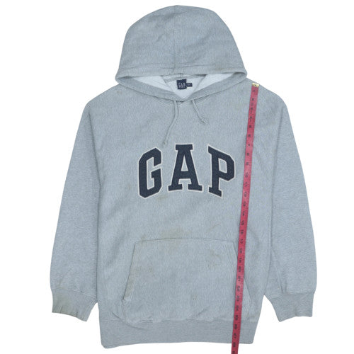 Mens UK Size M Gap Grey Pullover Hoodie