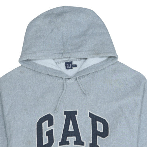 Mens UK Size M Gap Grey Pullover Hoodie