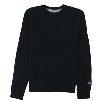 Mens UK Size S Champion Black Pullover Sweatshirt