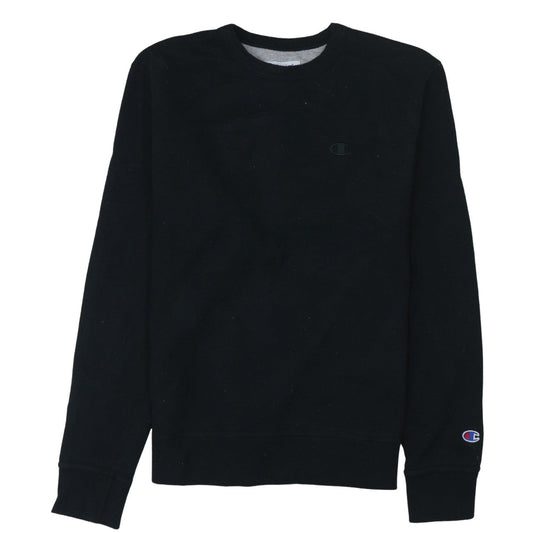 Mens UK Size S Champion Black Pullover Sweatshirt