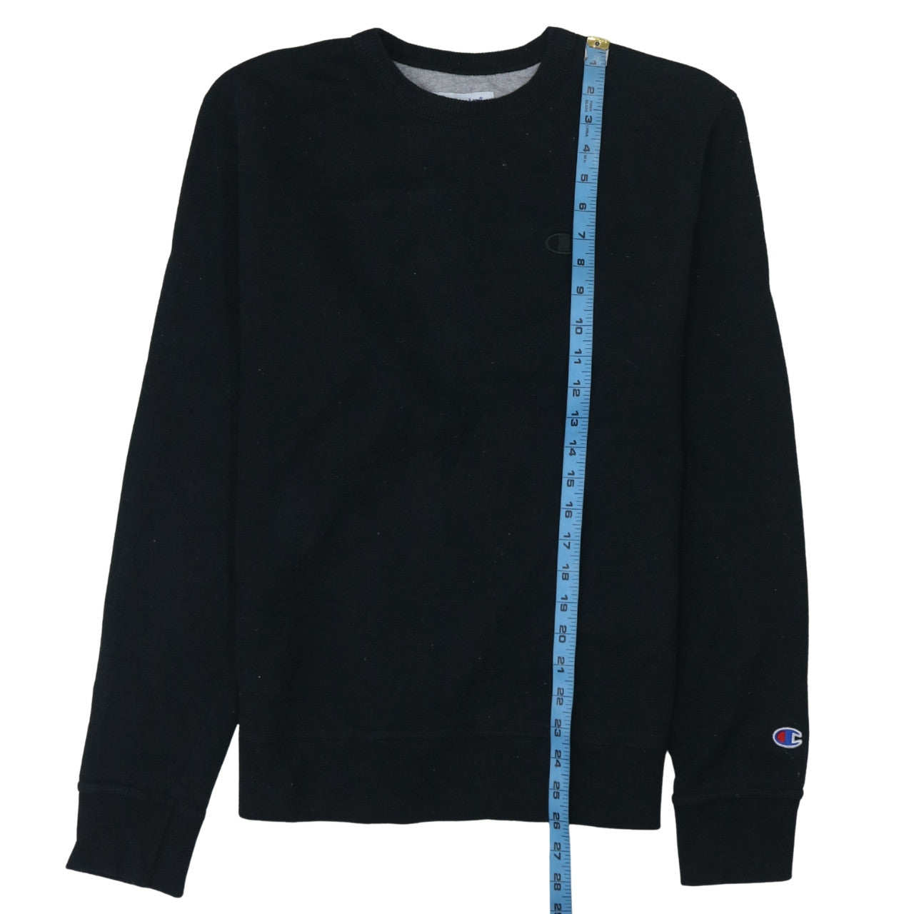Mens UK Size S Champion Black Pullover Sweatshirt