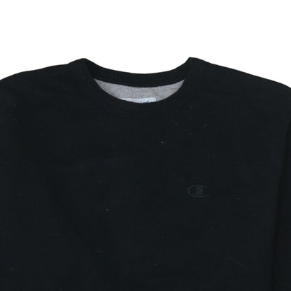 Mens UK Size S Champion Black Pullover Sweatshirt
