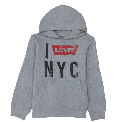 Womens UK Size 16-18 Levi's Grey Pullover Hoodie