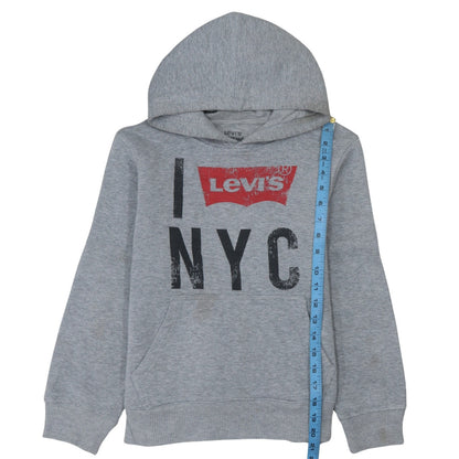 Womens UK Size 16-18 Levi's Grey Pullover Hoodie