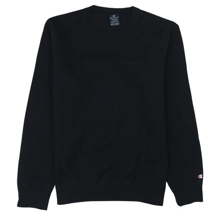 Mens UK Size M Champion Black Pullover Sweatshirt