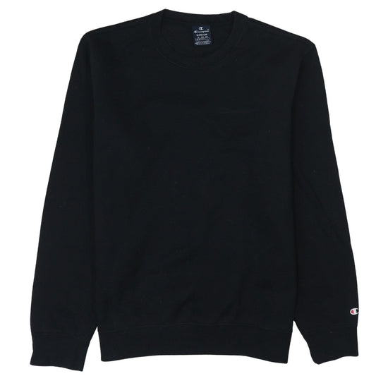Mens UK Size M Champion Black Pullover Sweatshirt
