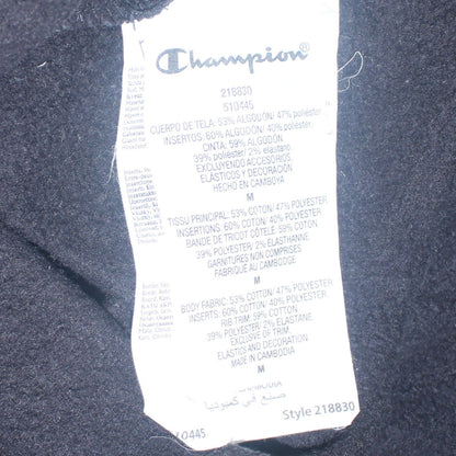 Mens UK Size M Champion Black Pullover Sweatshirt