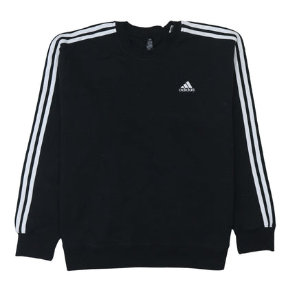 Womens UK Size M adidas Black Pullover Sweatshirt