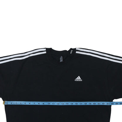 Womens UK Size M adidas Black Pullover Sweatshirt