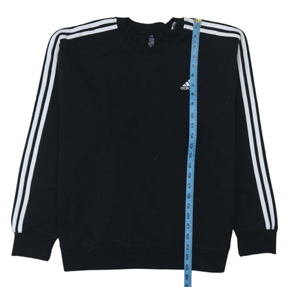 Womens UK Size M adidas Black Pullover Sweatshirt