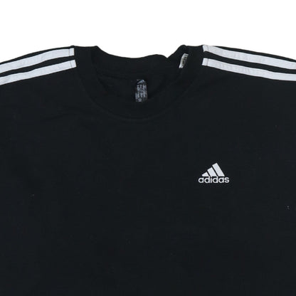 Womens UK Size M adidas Black Pullover Sweatshirt