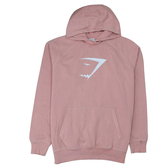 Womens UK Size 2XL Gymshark Pink Pullover Hoodie