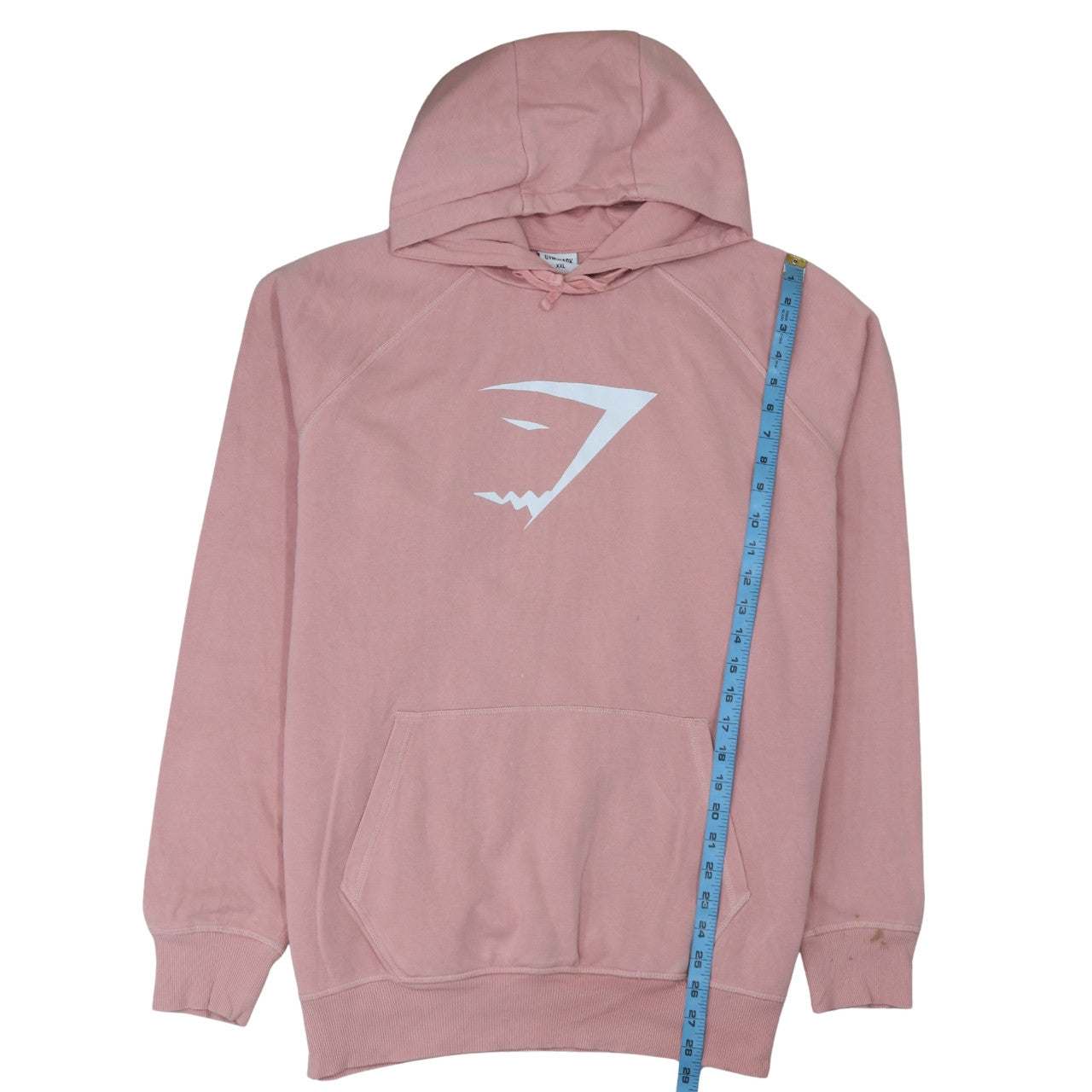 Womens UK Size 2XL Gymshark Pink Pullover Hoodie