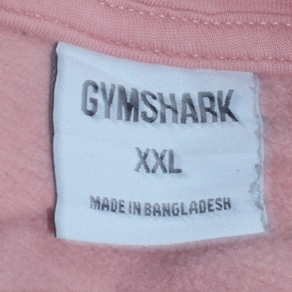 Womens UK Size 2XL Gymshark Pink Pullover Hoodie