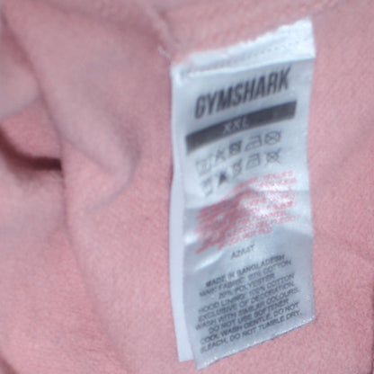 Womens UK Size 2XL Gymshark Pink Pullover Hoodie