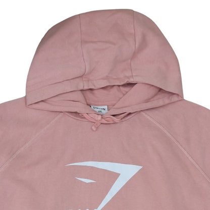 Womens UK Size 2XL Gymshark Pink Pullover Hoodie