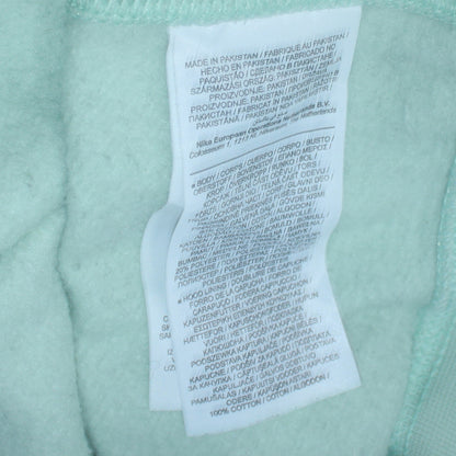 Womens UK Size M Nike Green Pullover Hoodie