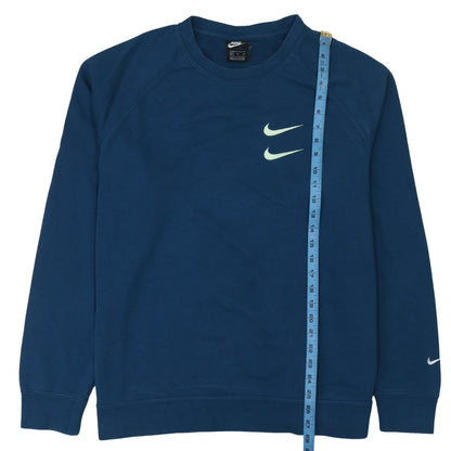 Mens UK Size XL Nike Blue Pullover Sweatshirt