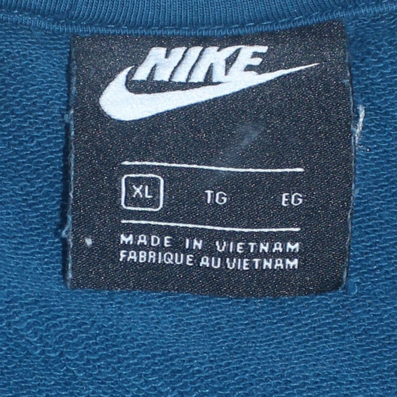 Mens UK Size XL Nike Blue Pullover Sweatshirt